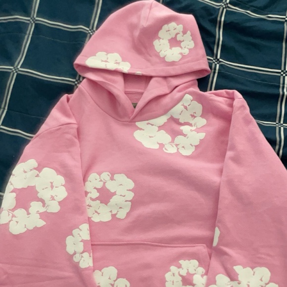 Denim Tears Pink Hoodie (Size M) (Color Pink) - Picture 1 of 5